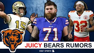 JUICY Chicago Bears Free Agency Rumors On Ryan Bates, Trevor Siemian, Tyrann Mathieu & Tavon Young