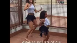 Very talented mother and daughter dance to yemi alades song