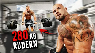 Ich hätte auch 300kg Rudern können