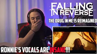 Metal Drummer Reacts to Falling In Reverse | The Drug In Me Is Reimagened |