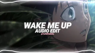 wake me up - avicii [edit audio]