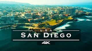 San Diego, USA 🇺🇸 - by drone [4K]