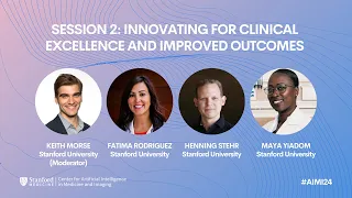 #AIMI24 | Session 2: Innovating for Clinical Excellence and Improved Outcomes