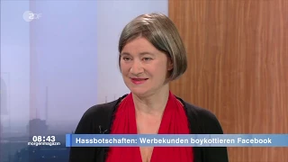 Anke Domscheit-Berg am 30. Juni 2020 im ZDF-Morgenmagazin