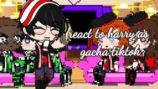 harry potter react to harry as gacha tik tok