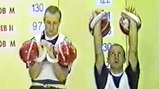 Гиревой спорт, ЧР 2002 (двоеборье, до 60 кг) / Russian Championship 2002 (60 kg)