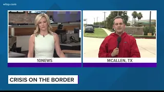 10News talks to reporter covering photo of crying girl at the border