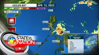 Mga lugar na Signal#1 dahil sa Bagyong Amang | SONA