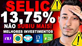 ⚠️ONDE INVESTIR AGORA? COPOM MANTÉM SELIC EM 13,75%! CENÁRIO GLOBAL e EXPECTATIVAS!