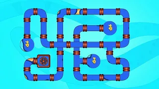 Save the fish game / pull the pin game play #savethefish #pullthepin #puzzlegame #walkthrough #games