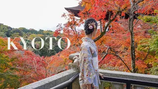 🇯🇵 Kimono in Kyoto | sagano romantic train, boat ride in arashiyama, mont blanc, matcha parfait