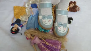 Trample Doll Crushing Disney Barbie Dolls Toys