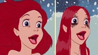 If Disney Princesses Wore Realistic Makeup