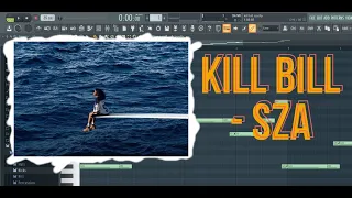 Kill Bill - SZA Fl Studio  + FREE FLP #feelingsadness