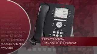 Avaya 9611G IP Deskphone Overview