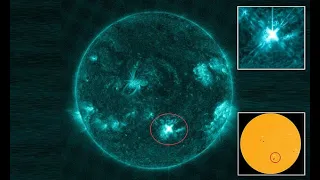 'Cannibal' eruption on the sun is hurling to Earth