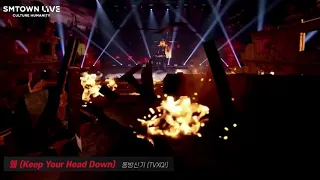 [21.01.01] TVXQ-KEEP YOUR HEAD DOWN @SMTOWN LIVE "Culture Humanity"