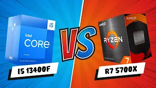 AMD Ryzen 7 5700X vs Intel Core i5-13400F: Duelo dos Gigantes em Processadores