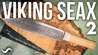 MAKING A VIKING SEAX!!! Part 2