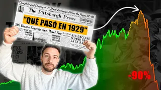 Cómo PASÓ REALMENTE el GRAN CRASH de 1929? (La BURBUJA de 1929 Explicada)