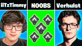 What happens when PROS vs AVERAGE/NOOB Players in Apex Legends