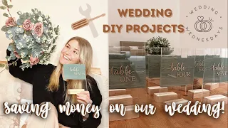 WEDDING PREP VLOG: Money Saving Wedding DIY Projects UK - WEDDINGS ARE SO EXPENSIVE! | HomeWithShan