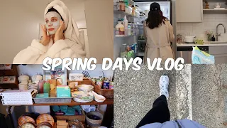 DAILY VLOG: run errands w/ me, huge target & grocery restock, easter baskets, 5 minute makeup & more