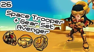 Indonesia Lost Saga - Space Trooper + Gear Set Avenger