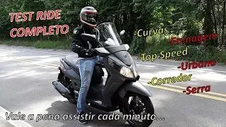 TEST RIDE DAFRA CITYCOM S 300i ABS - COMPLETO -Durvalcareca