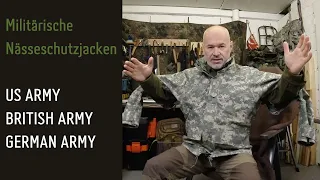 Nässeschutzjacken US  / British & German Army  4K