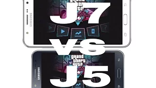 Gaming performance review Samsung Galaxy J7 vs J5: GTA VC