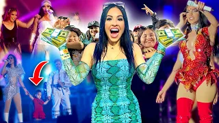 REGALAMOS DINERO A LOS FANS EN EL CONCIERTO DE KIMBERLY LOAIZA Y JD PANTOJA 😳💰| Karla Bustillos