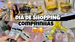 VLOG: UMA NOITE COMIGO| fazendo compras no shopping| montei uma cesta de presente pra minha irmã🛍️💖✨