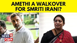 Amethi Walkover For Smriti Irani? Why Rahul Gandhi's Absence May Snatch Bastion from Congress | N18V
