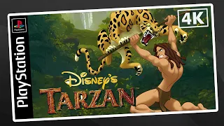 [PS1 Longplay] Disney's Tarzan | Full Game Walkthrough | 4K