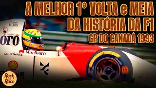 Seria esta a MELHOR "PRIMEIRA VOLTA e MEIA" da HISTÓRIA da F1? - GP do CANADÁ 1993