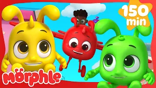 🌈 Color Baby Morphle's and Magical Airplanes🪄✈️ | Cartoons for Kids | Mila and Morphle
