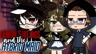 Demon Brothers and the Hybrid Wolf Maid?! | Original Gacha Life Mini Movie