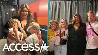 Kristen Bell Makes Daughters' Dream Come True Meeting Lizzo