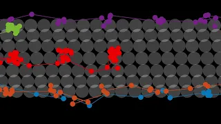 Kinesins walking on microtubule