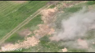Уничтожение позиций ВСУ в районе Авдеевки бойцами 3 ей Гвардейской бригады армии ДНР