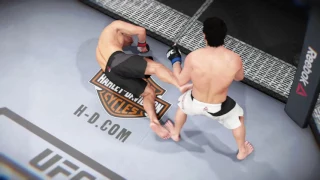 EA SPORTS™ UFC® 2 Career first round knockout to win the belt