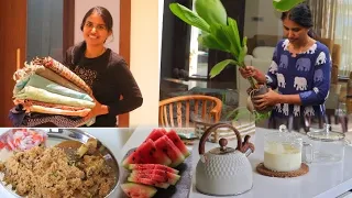 கடகடவென ஓடிய ஒரு வாரம்…| Glass Cookware| My Favourite Sarees & Blouse Designs| Vennila Veedu Vlogs