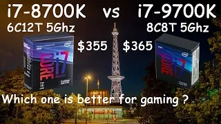 i7 8700K OC 5Ghz vs i7 9700K OC 5Ghz tested in 8 games (720p low)