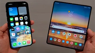 🔥 LOS MÁS CAROS DEL MUNDO!! iPhone 14 Pro Max vs Galaxy Fold 4