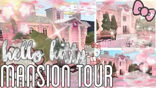 Bloxburg Hello Kitty Mansion Tour || Melendezz