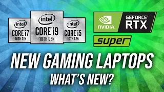 Nvidia Super + Intel 10th Gen H Laptop Specs + Features!