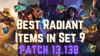 Best Radiant Items for Each Carry in Set 9 | TFT Guides | Teamfight Tactics
