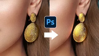 Add Shine to Jewellery with "Color Dodge" in Photoshop!