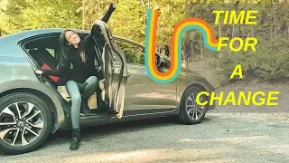 Living in a car: Moving into a Honda Civic